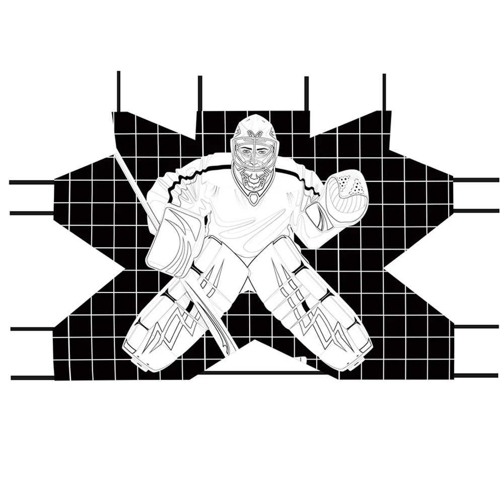 Goalie Net Shooting Target