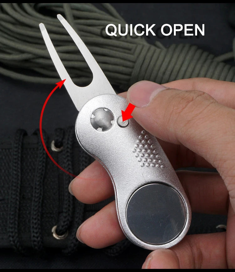 Switchblade Divot Tool & Ball Marker